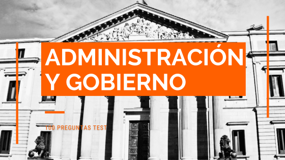 test administración gobierno