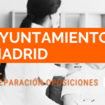 Oposición Ayuntamiento de Madrid