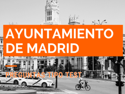 Test Trabajo Social Ayuntamiento de Madrid